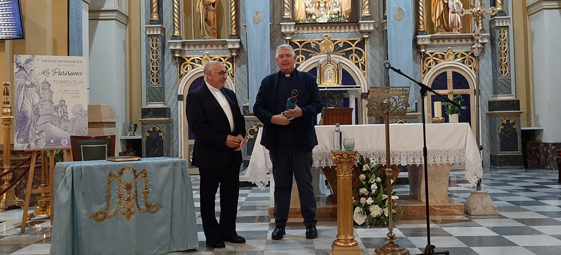 Efrém Mira Pina glosó un pregón desde el corazón y el amor a la Inmaculada