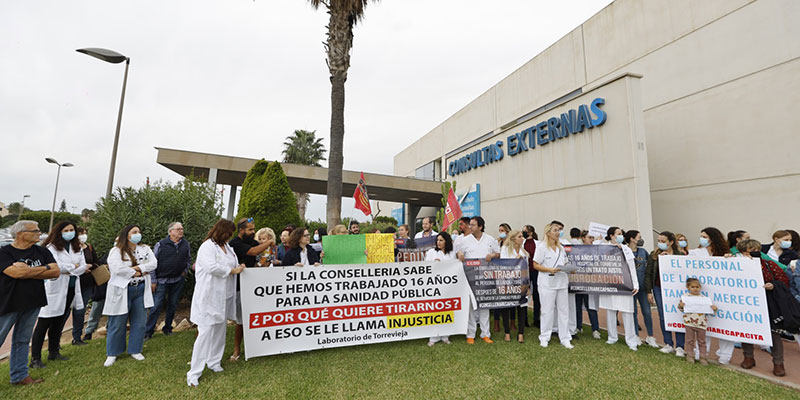 ‘Sanidad Excelente’ pide al gerente del Hospital que interceda ante Ximo Puig por los “impagos” a los trabajadores del departamento