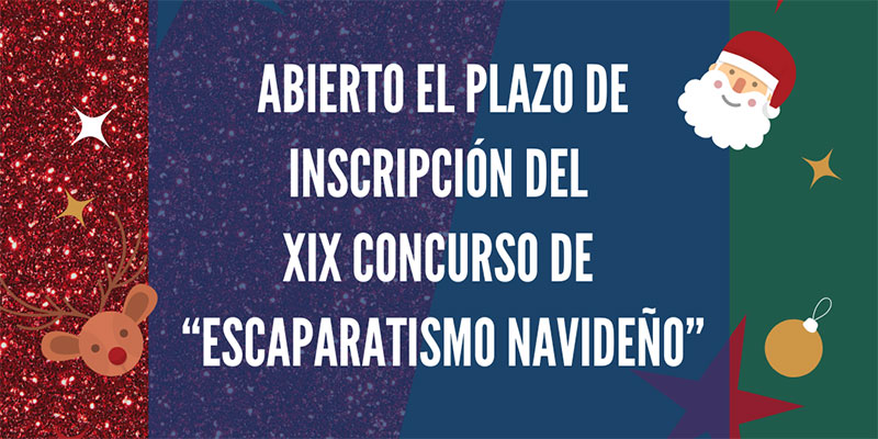 Abierto el plazo de inscripción del XIX Concurso de ‘Escaparatismo Navideño’