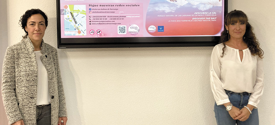 Presentadas las nuevas rutas turísticas guiadas a pie o en bicicleta en las Salinas de Torrevieja