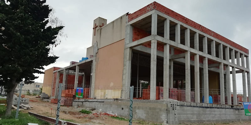 La rehabilitación de la ermita de Los Balcones estará lista en Semana Santa