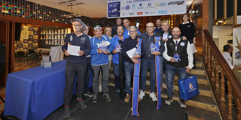 Los italianos Fabio Catulini y Carlo Crisanti, ganadores del 14º Open Internacional de Pesca a Dúos “La Purísima”