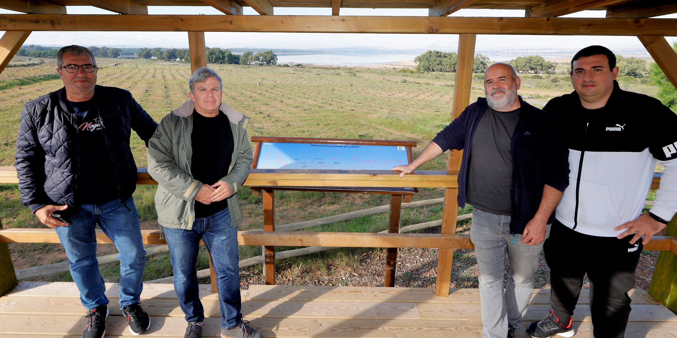 Proyecto Mastral dona al Parque Natural una fotografía interpretativa del paisaje de la laguna de La Mata