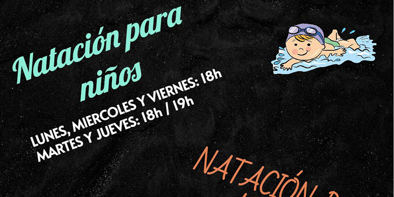 Clases de natación para niños y adultos y de aquagym