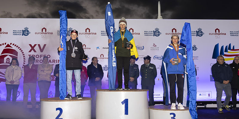 Sviatoslav Madonich, campeón del XV Trofeo Euromarina Optimist
