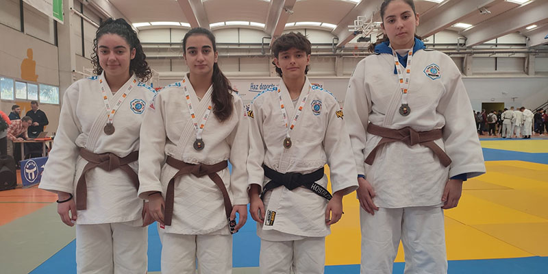 Cuatro pódiums para el Judo Club Nozomi en el Autonómico