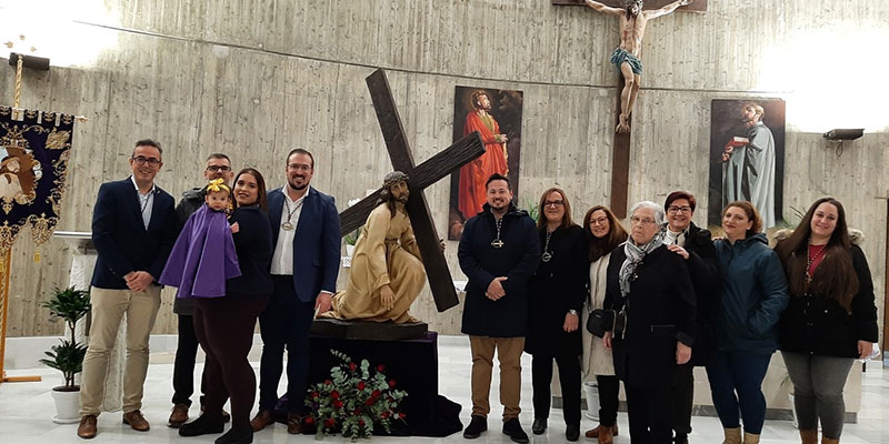 La Caída, La Verónica y San Pedro celebraron sus cultos previos a Las Procesiones de Semana Santa