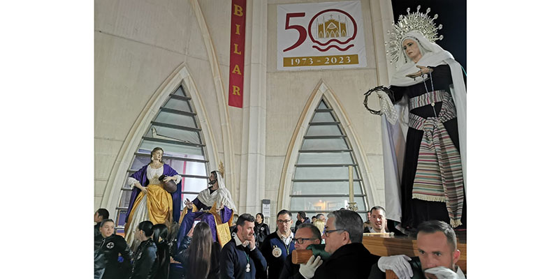 Gran devoción en el Vía Crucis por el Año Jubilar en la Parroquia del Sagrado Corazón