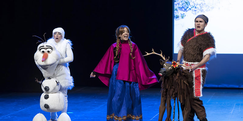 Brillante musical ‘La reina de las nieves’