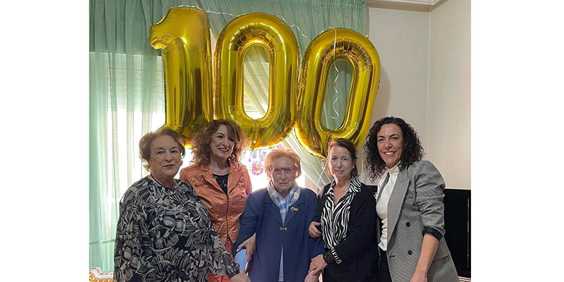 Luz Divina López cumplió 100 años