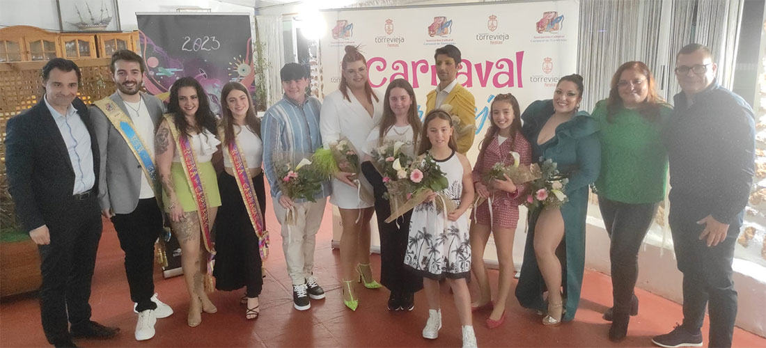 El Carnaval de Torrevieja ya tiene a sus Reinas y Rey para el 2024