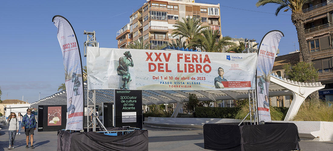 Abre sus puertas la XXV Feria del Libro en el Paseo Vista Alegre