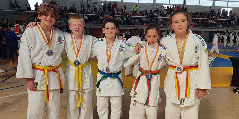 Seis medallas para el Judo Club Nozomi en la Copa de Vila Real