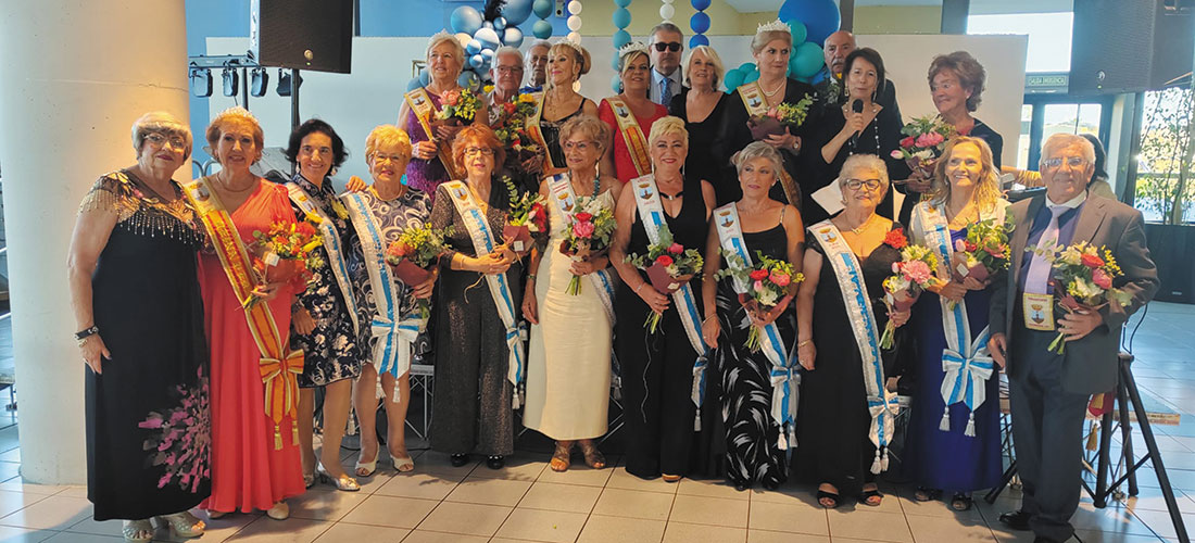 VA3311-reinas Gran gala de presentación de las Reinas, Damas y Míster de todas las Casas de Tercera Edad
