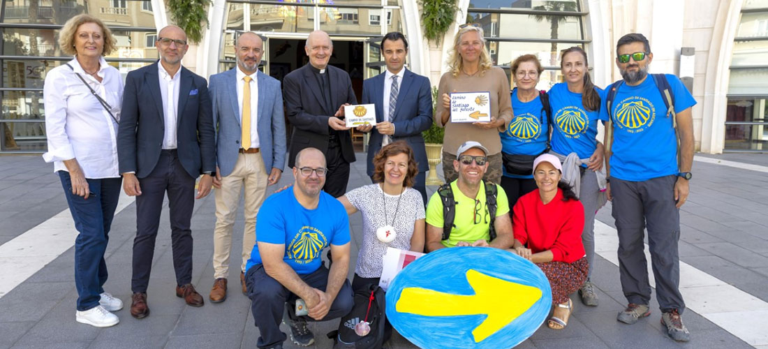 Comienza la señalización del Camino de Santiago desde Torrevieja