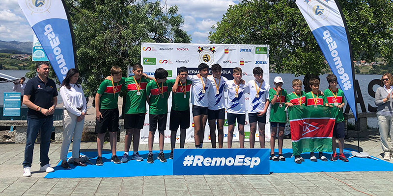 El RCNT logra dos oros, una plata y un bronce en la XXX Copa Primavera de Remo Olímpico