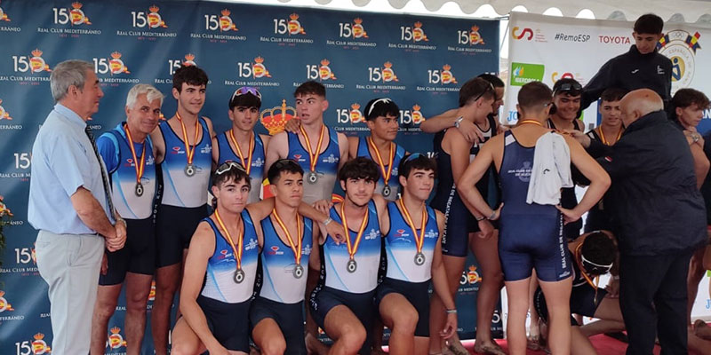 Plata para el equipo juvenil masculino del RCNT en el Campeonato de España de Banco Fijo