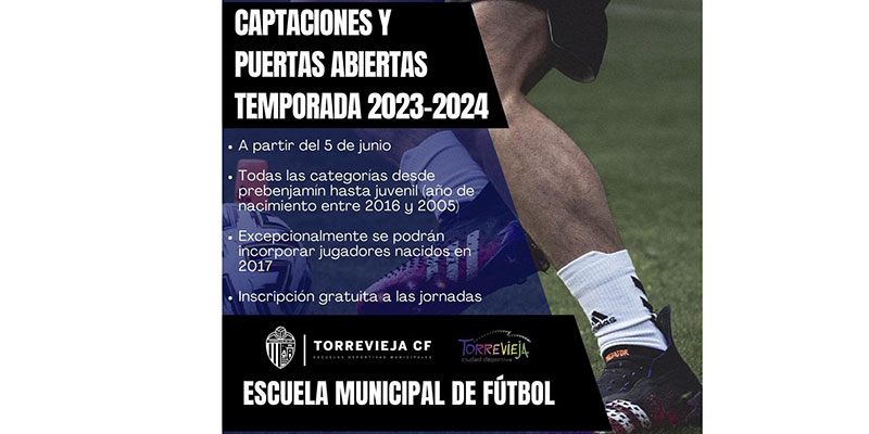 Jornadas de puertas abiertas y de captación de fútbol