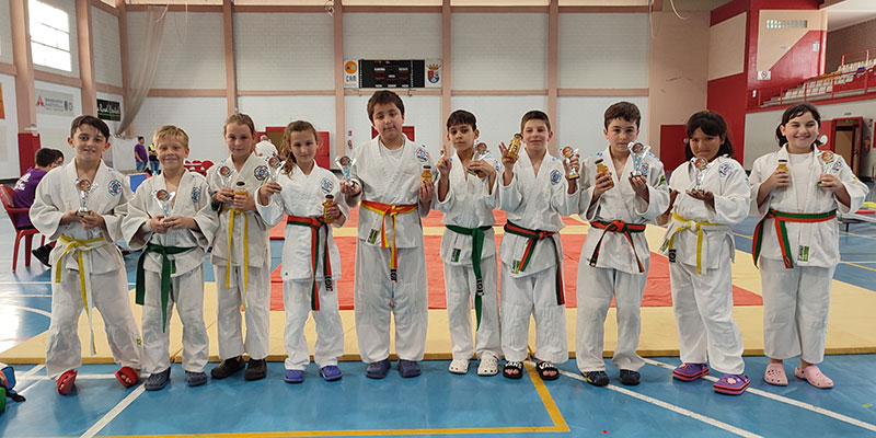 El Judo Club Nozomi se llevó 17 oros, 11 platas y 10 bronces en Albatera