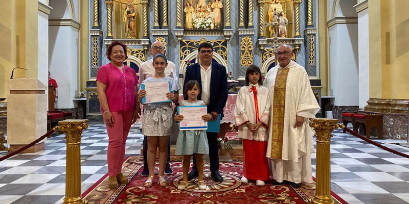 Entregados los premios del I Concurso Infantil de Dibujo del Corpus Christi