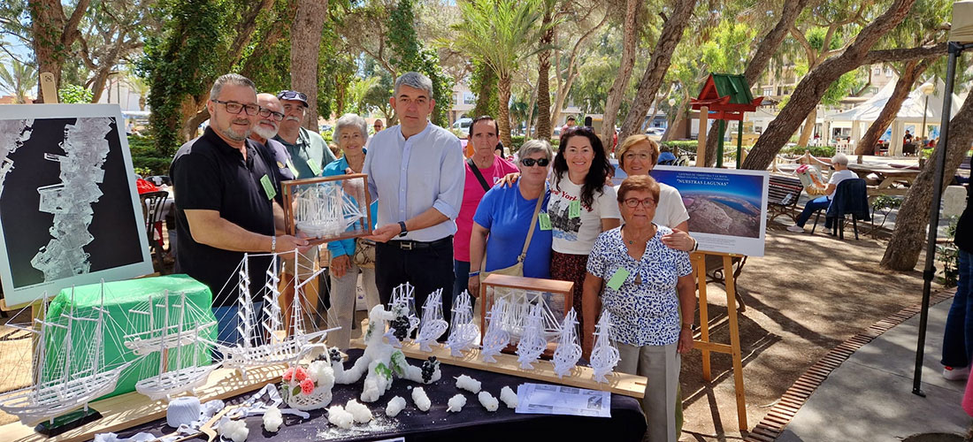 La escuela de Artesanía Salinera participa en un encuentro celebrado en Guardamar
