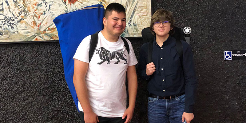 Makxim Donkov y Francisco Martínez, del Conservatorio, premiados en el XI Concurso de Tuba de la Vila Joiosa