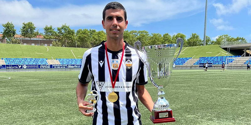 Juanlu Rodríguez, campeón de España de fútbol para sordos