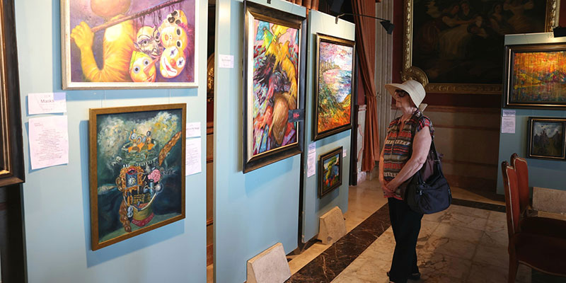 En marcha las exposiciones de verano en el Casino