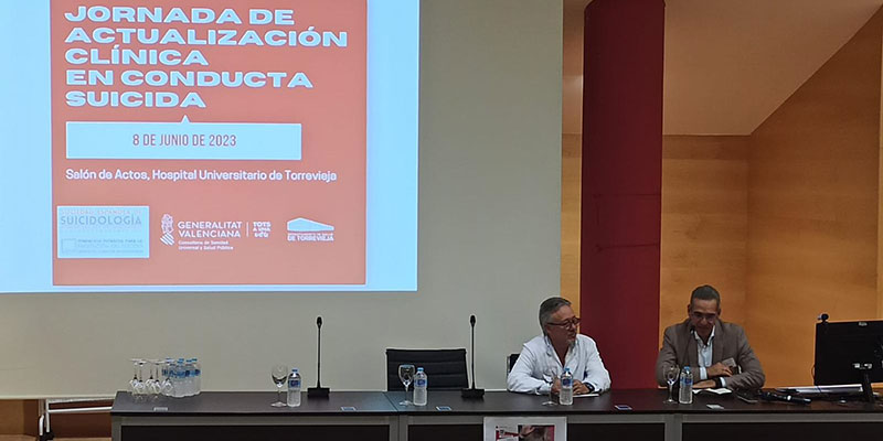 El Hospital reunió a un centenar de profesionales para abordar la conducta suicida y la importancia de su prevención