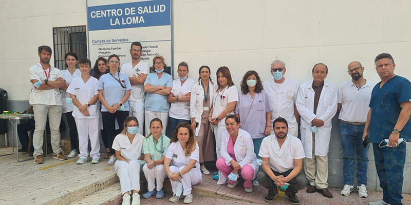 Profesionales del departamento de salud se concentraron para reclamar el 20% de incentivos de 2022