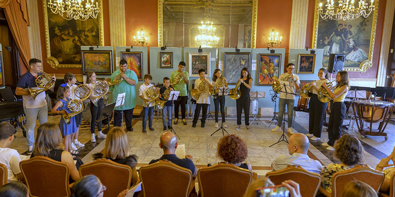 Los educandos de la Unión Musical Torrevejense brillaron en su última audición