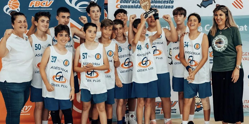 Triunfo de la Escuela Municipal de Baloncesto en el Trofeo Federación