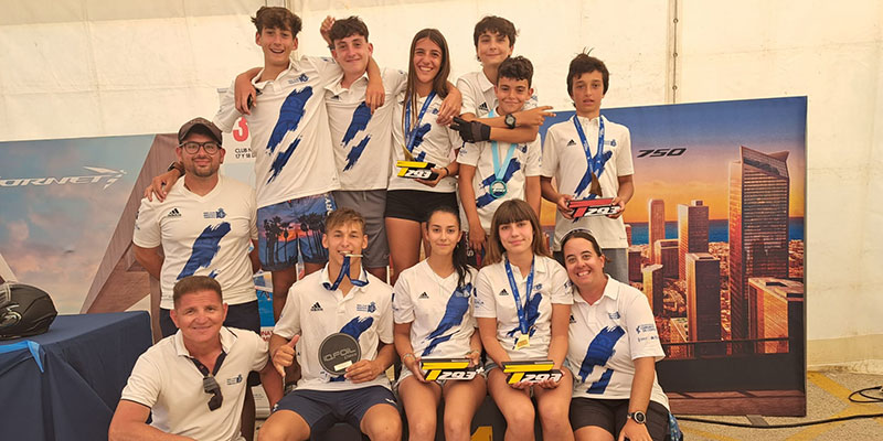 Lluvia de medallas para el RCNT en el Campeonato Autonómico en las distintas clases