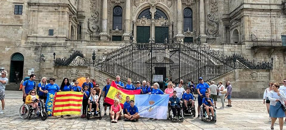 Los peregrinos de APANEE recorrieron el Camino de Santiago