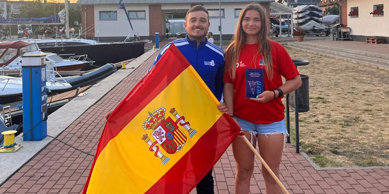 Adriana Castro, del RCNT, séptima en el Campeonato del Mundo de ILCA 6w sub19