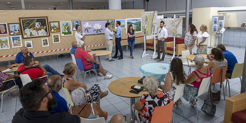 Comienzan las obras de ampliación de la balsa de laminación de aguas pluviales junto a la N-332 en Doña Inés