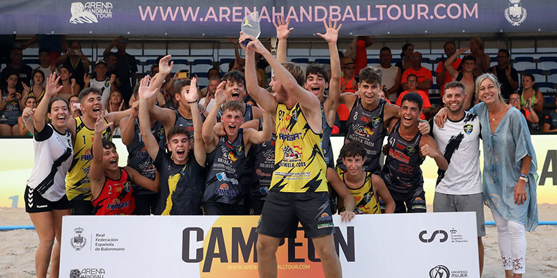Rayito Salinero, campeón cadete masculino en el Arena 1000