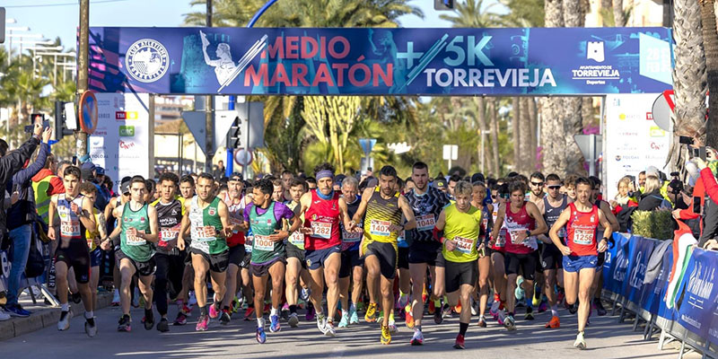 Abiertas las inscripciones para el Medio Maratón y 5K de Torrevieja 2024