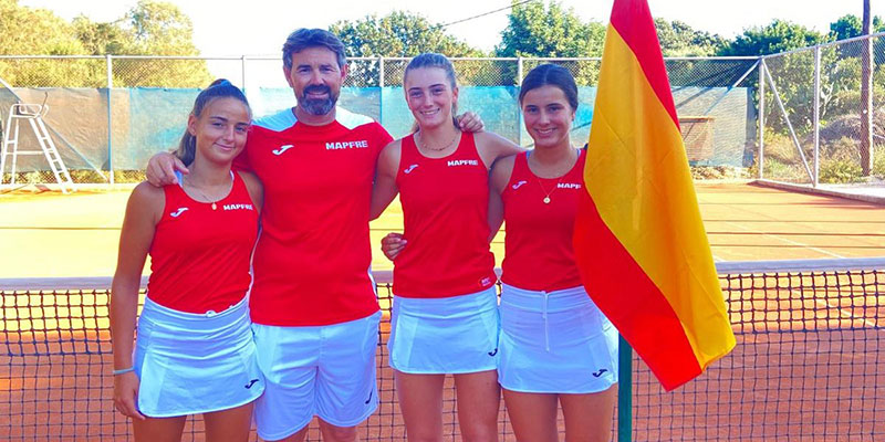 Charo Esquiva representó a España en el Campeonato de Europa por equipos en sub16 femenina