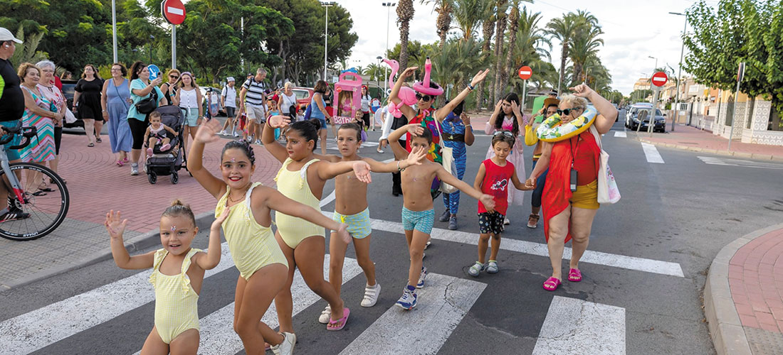 El barrio de San Roque culminó sus fiestas patronales