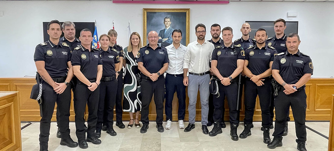 Toman posesión nueve agentes de la Policía Local
