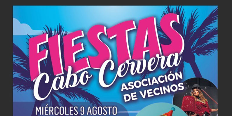 Los vecinos de Cabo Cervera disfrutan de sus fiestas