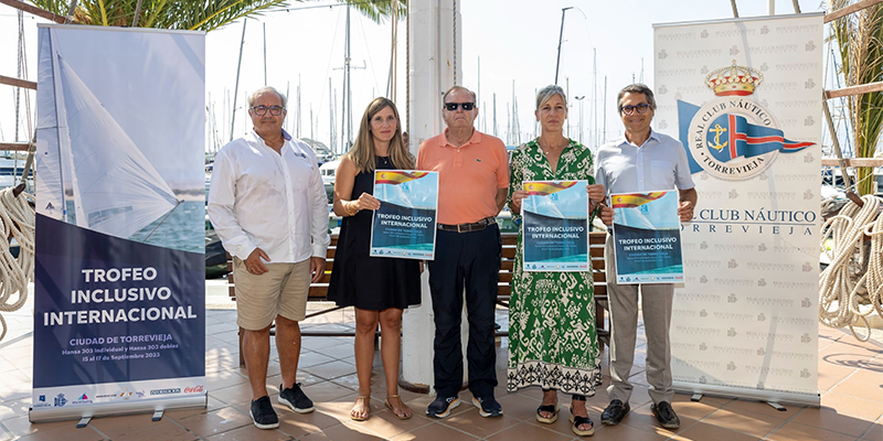 El I Open Internacional, Trofeo Diputación de Alicante Inclusivo Sailing Hansa 303, larga amarras en aguas de Torrevieja