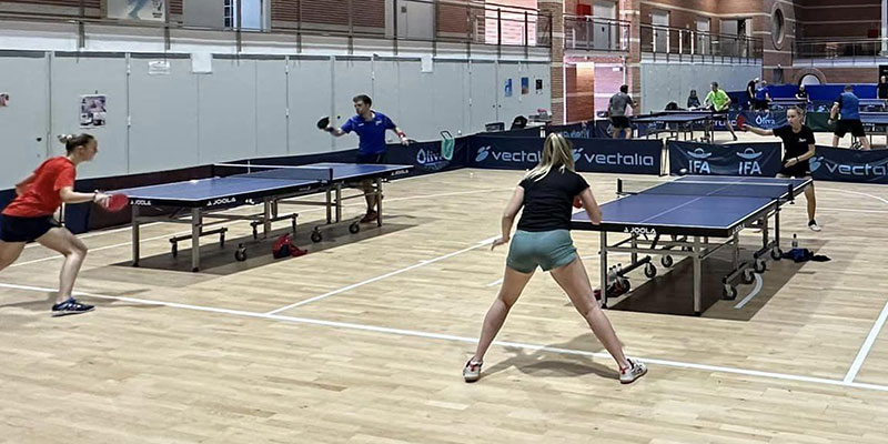 Campus de tenis de mesa para jugadores escandinavos