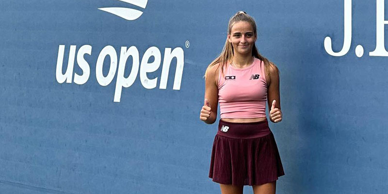 Charo Esquiva cae en octavos de final del US Open Junior