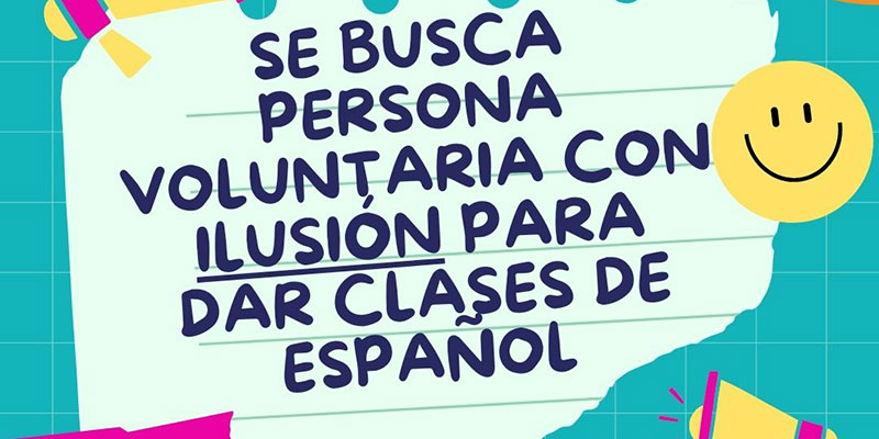 Cáritas busca voluntario para clases de español