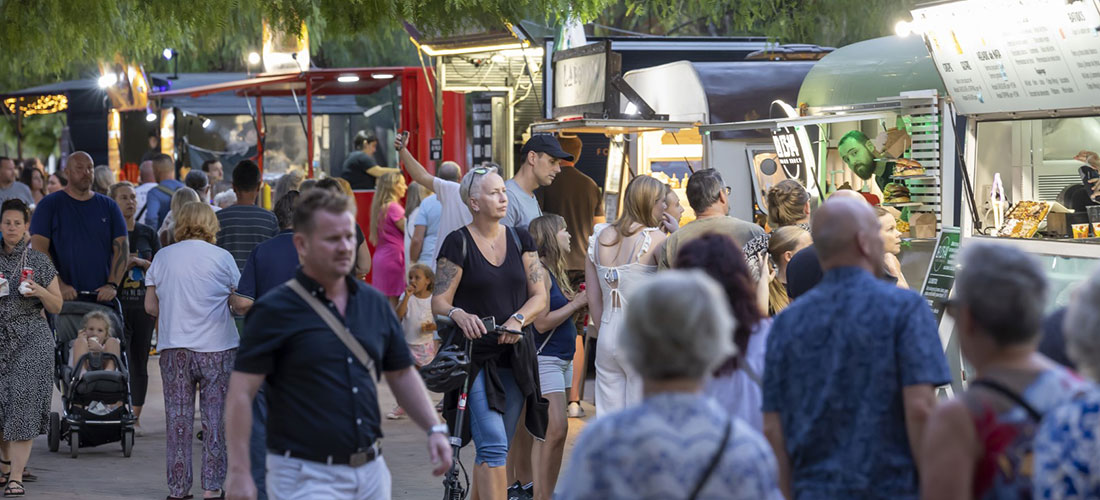 El Parque de las Naciones acogió el Street Food Market