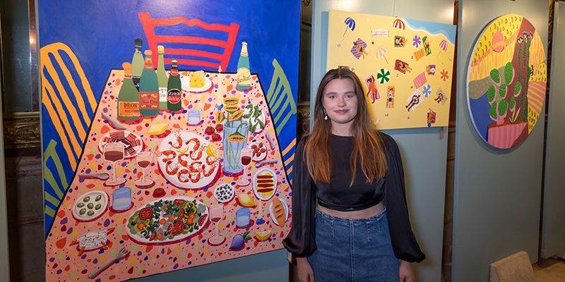 El Casino acoge una exposición de Ekaterina Romashkina