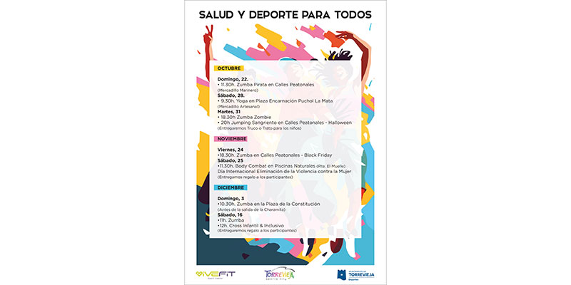 Comienza la segunda edición del programa ‘Salud y Deporte para todos’