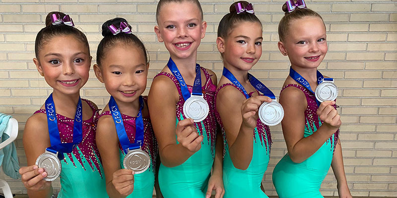 Celebrada la Fase Provincial de Conjuntos del Campeonato de España de Gimnasia Rítmica